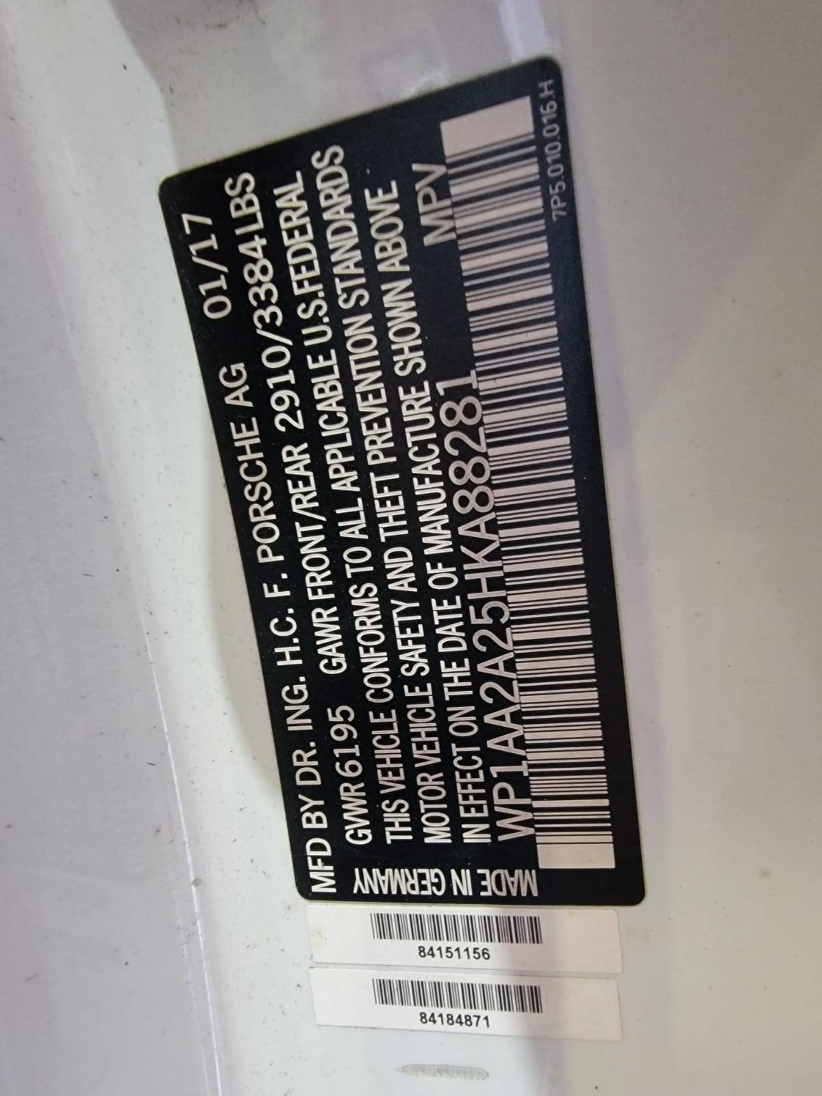 PORSCHE Cayenne 2017 - Marhaba Auction Used Cars - Image 12