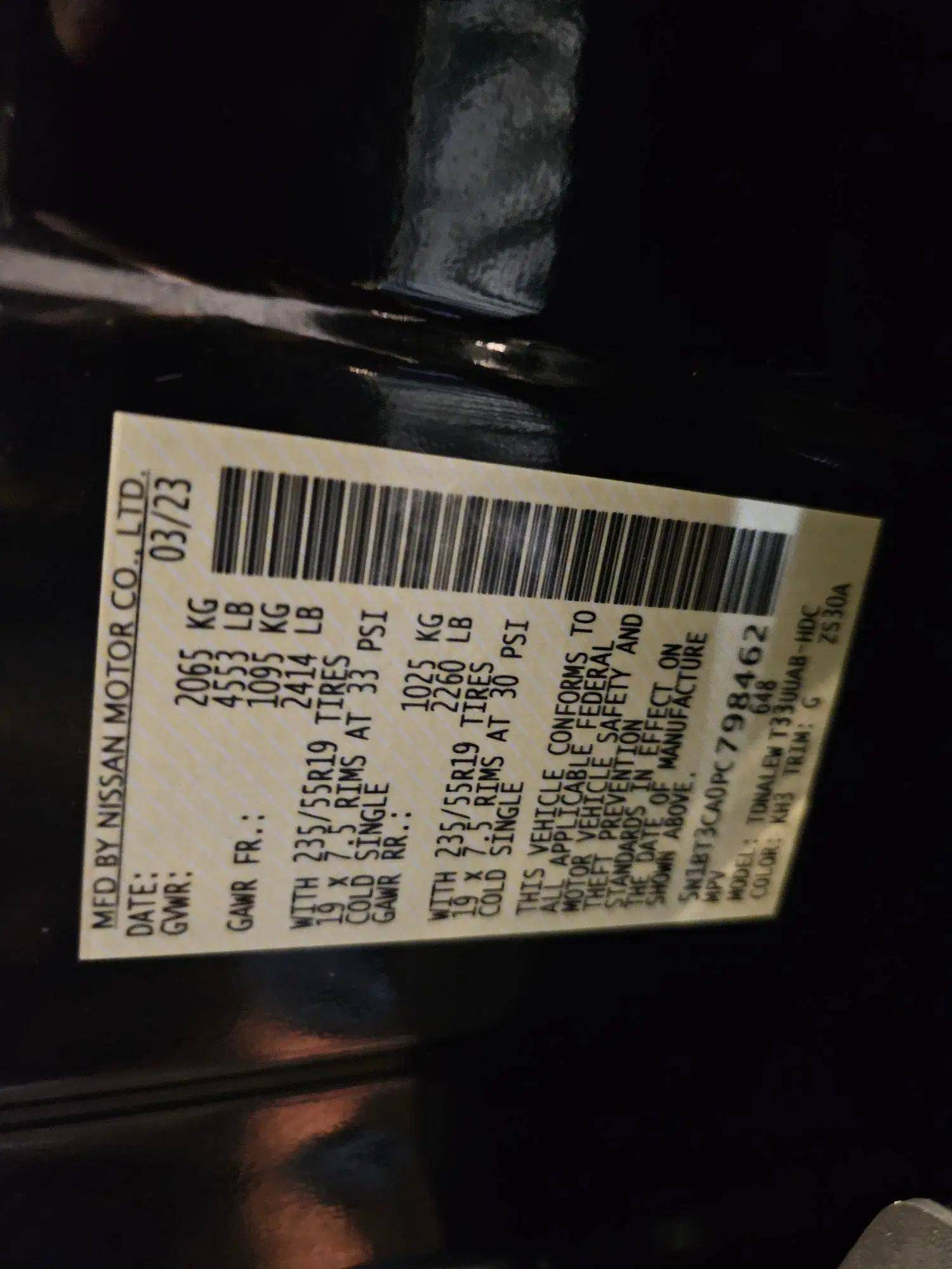 NISSAN ROGUE 2023 - Marhaba Auction Used Cars - Image 11