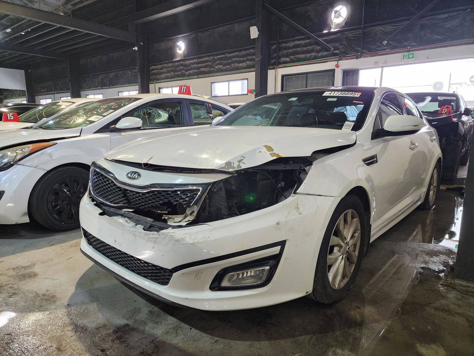 2015 KIA OPTIMA — 204047 Miles — Lot 382231 — Al Quoz - Marhaba Auctions Used Cars - Image 6