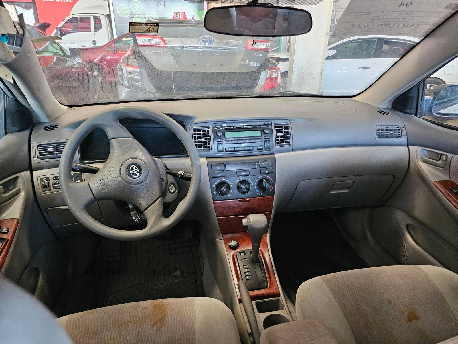 TOYOTA COROLLA 2007 - Marhaba Auction Used Cars - Image 8