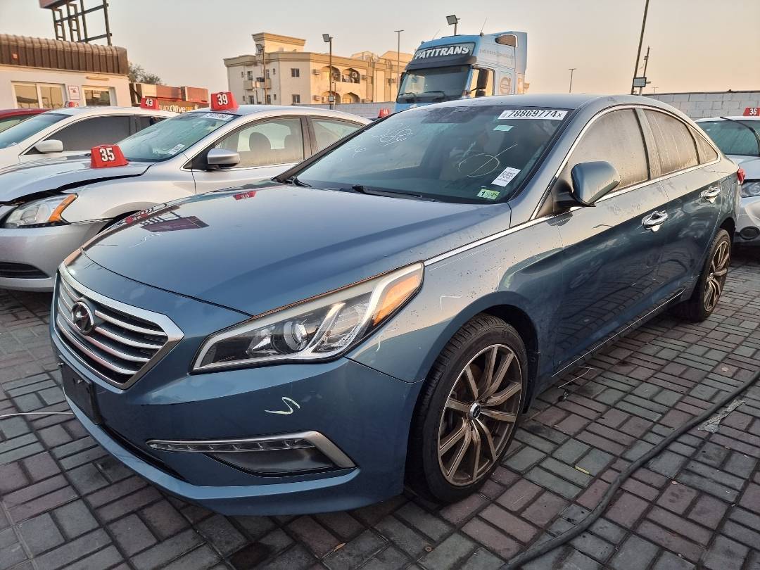 2015 HYUNDAI SONATA — 173875 Miles — Lot 125478 — Ind. 12 - Marhaba Auctions Used Cars - Image 3