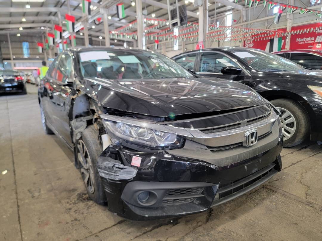 2018 HONDA CIVIC — 85941 KM — Lot 040695 — Main - Marhaba Auctions Used Cars - Image 4