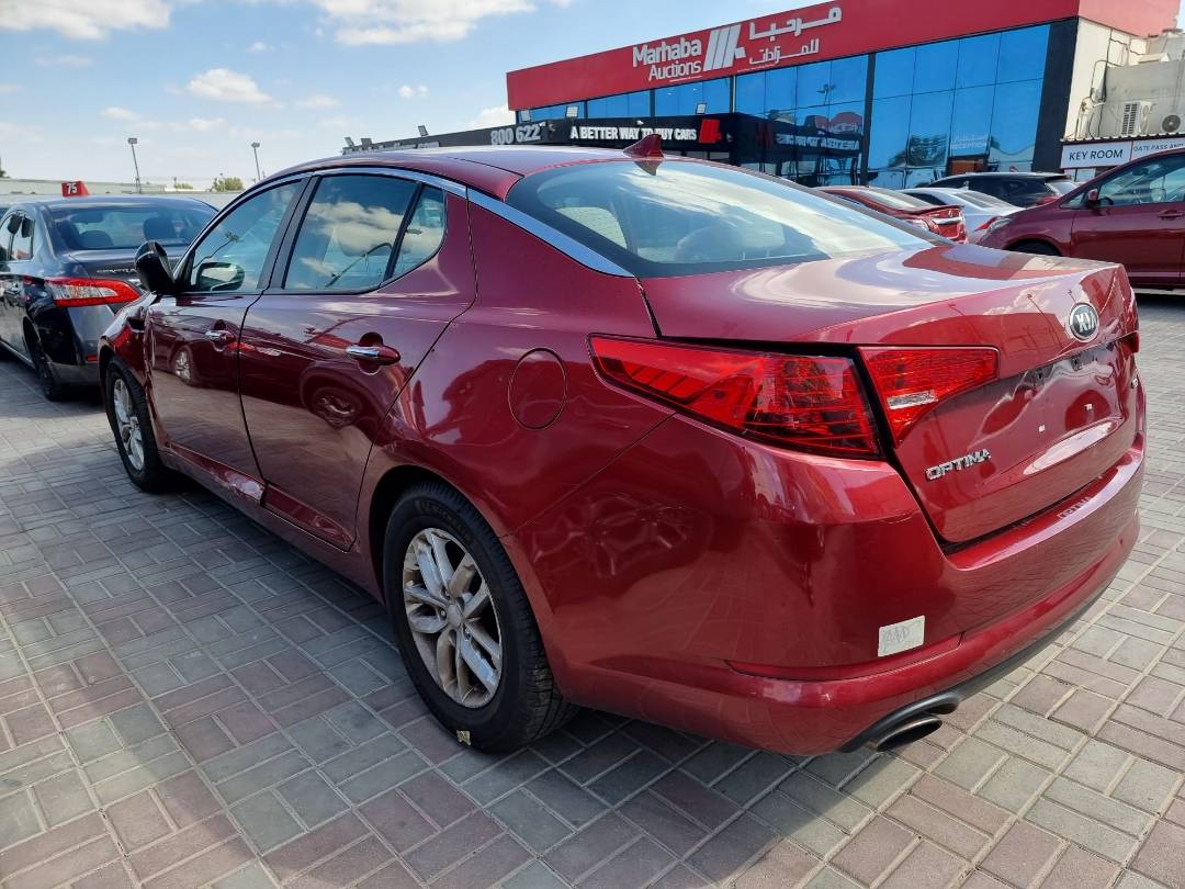 2013 KIA OPTIMA — 106144 Miles — Lot 214587 — Souq - Marhaba Auctions Used Cars - Image 4