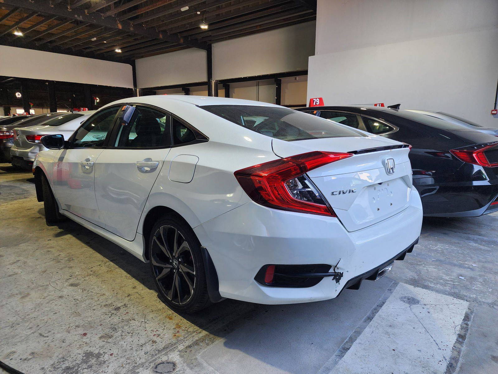 2019 HONDA CIVIC — 116633 KM — Lot 214578 — Main - Marhaba Auctions Used Cars - Image 3