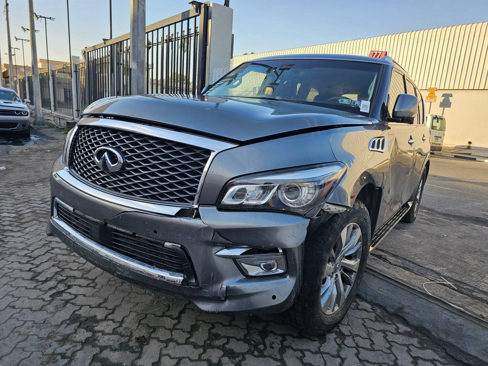 2017 INFINITI QX80 — 129124 Miles — Lot 95144725 - Marhaba Auctions Used Cars - Image 5