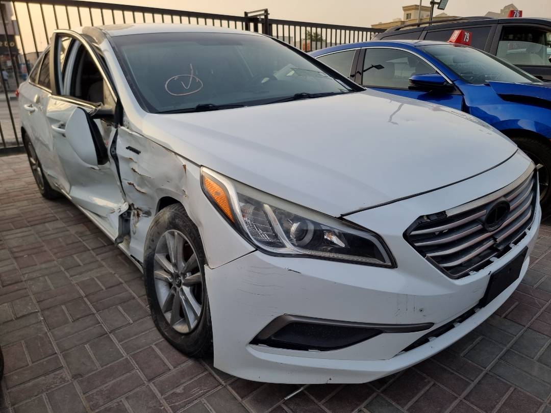 2017 HYUNDAI SONATA — 165052 Miles — Lot 17124 — Ind. 12 - Marhaba Auctions Used Cars - Image 3