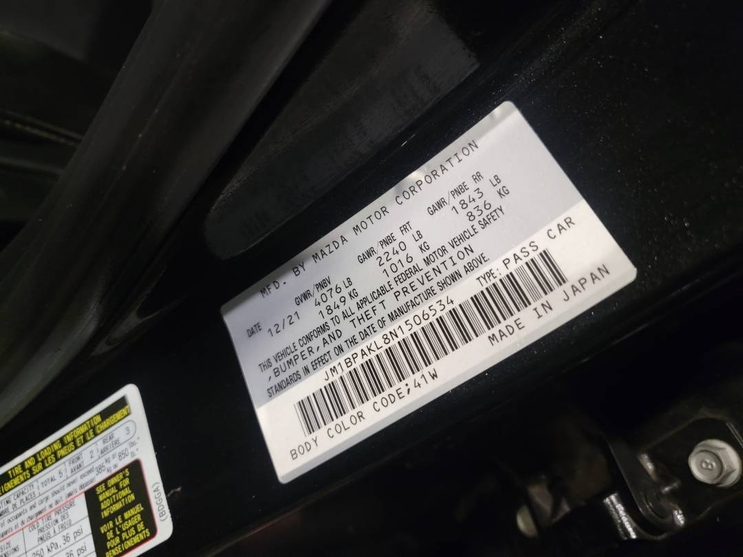 2022 MAZDA MAZDA 3 — 65038 Miles — Lot N1506534 — Main - Marhaba Auctions Used Cars - Image 8