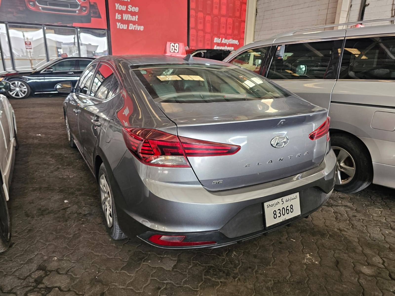 2019 HYUNDAI ELANTRA — sold — 234141 Miles — Lot H467563 — Main - Marhaba Auctions Used Cars - Image 2