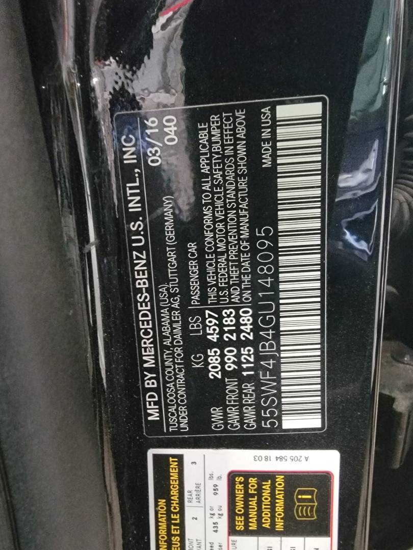 2016 MERCEDES BENZ C 350 — 116572 Miles — Lot 148095 — Main - Marhaba Auctions Used Cars - Image 10