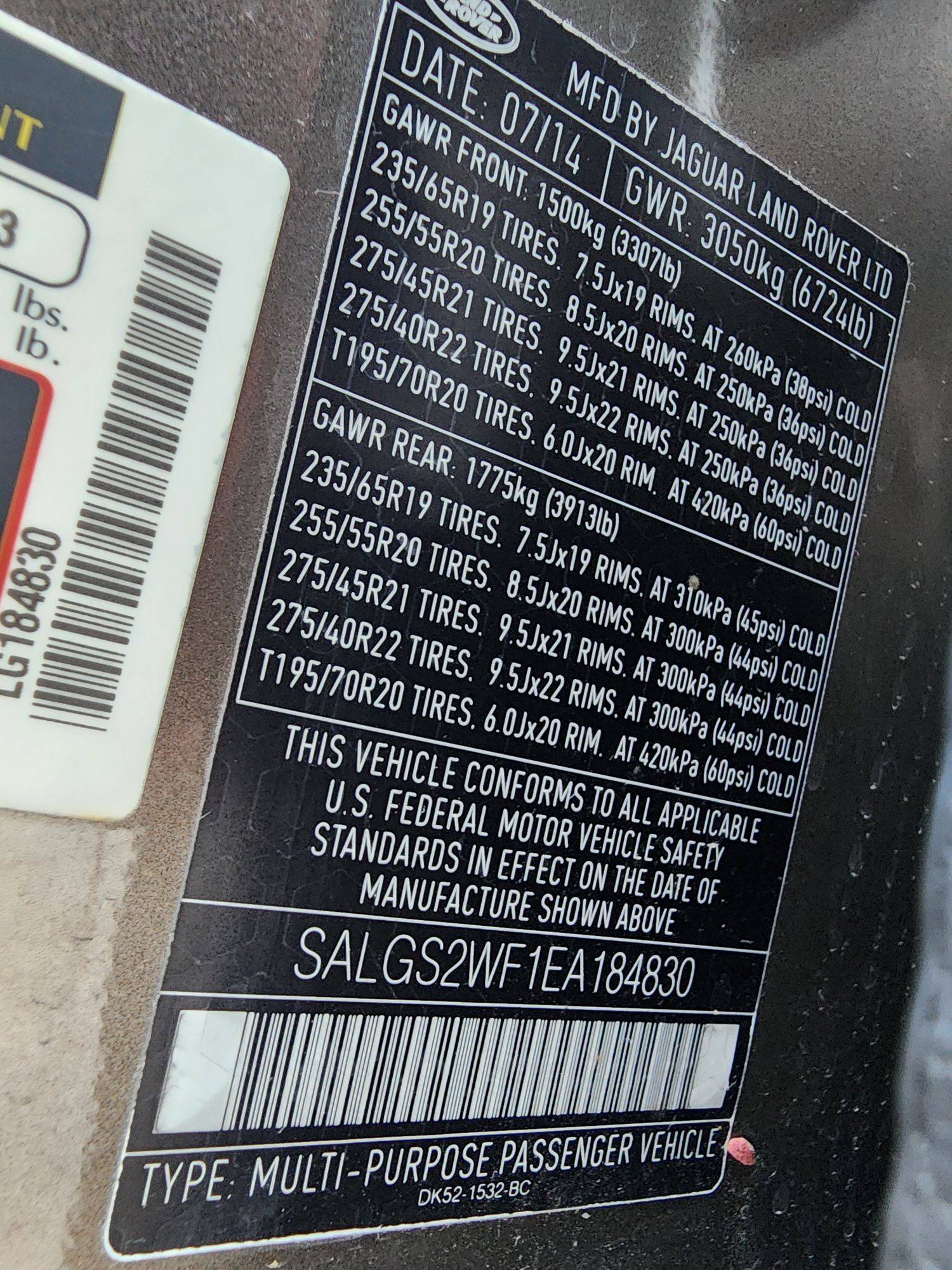 LAND ROVER RANGE ROVER 2014 - Marhaba Auction Used Cars - Image 12