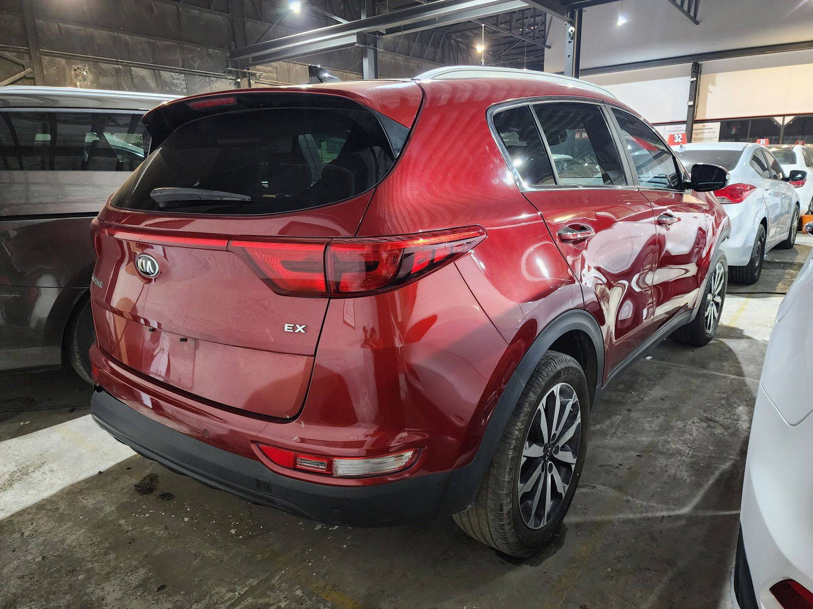 2017 KIA SPORTAGE — 184196 Miles — Lot 49128 — Al Quoz - Marhaba Auctions Used Cars - Image 6