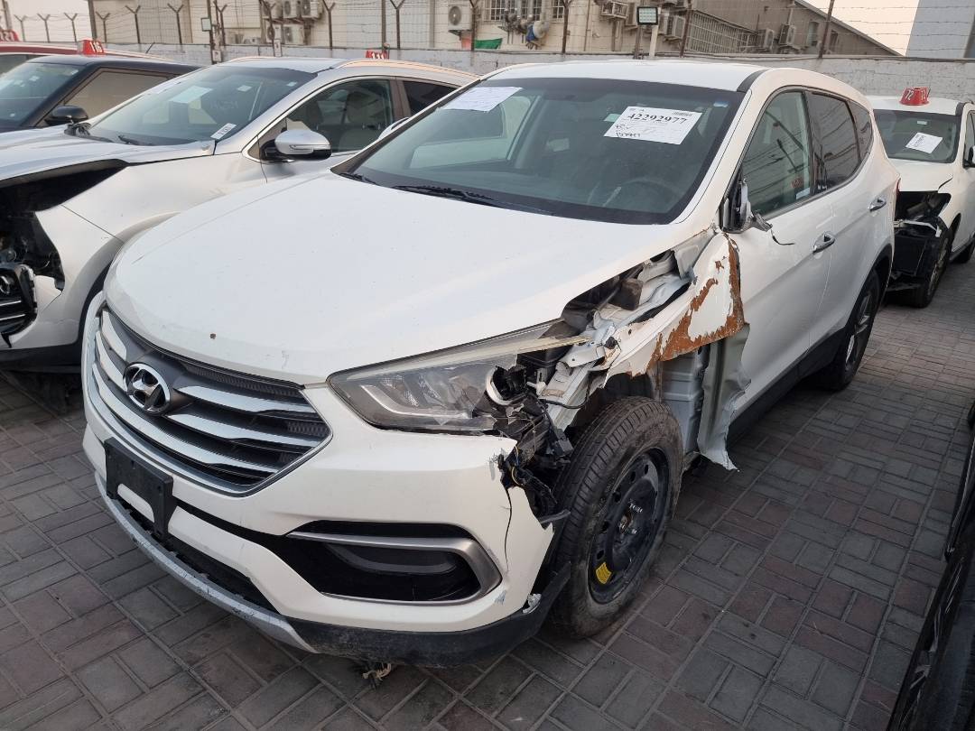 2017 HYUNDAI SANTA FE — 137947 Miles — Lot 18337 — Ind. 12 - Marhaba Auctions Used Cars - Image 3