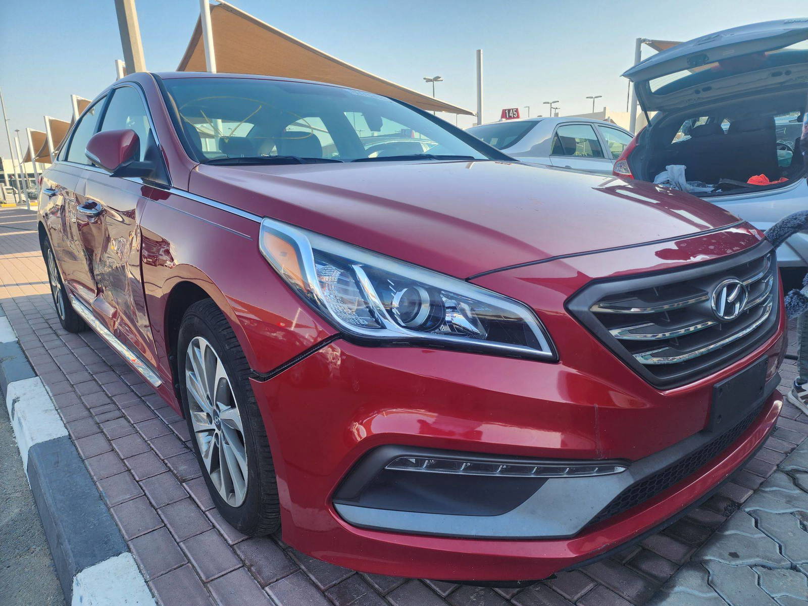 2017 HYUNDAI SONATA — 142847 Miles — Lot 69780983 - Marhaba Auctions Used Cars - Image 8