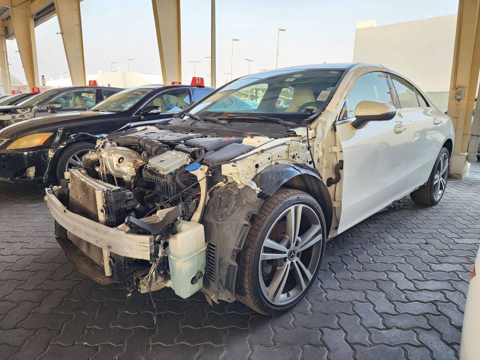2020 MERCEDES BENZ CLA 250 — 69503 Miles — Lot 4LN057204 — Souq - Marhaba Auctions Used Cars - Image 4