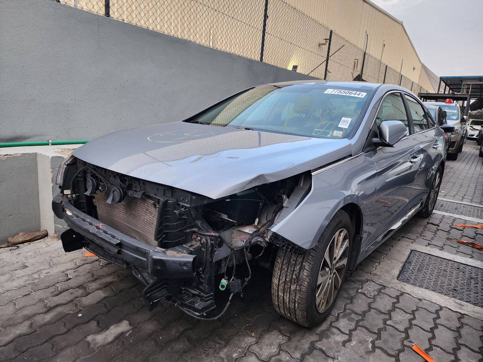 2015 HYUNDAI SONATA — 124834 Miles — Lot 77550644 — Al Quoz - Marhaba Auctions Used Cars - Image 6