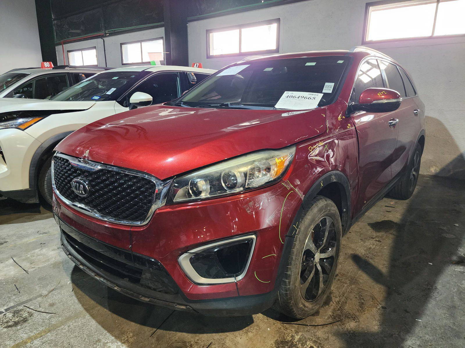 2017 KIA SORENTO — 136602 Miles — Lot 40649665 — Al Quoz - Marhaba Auctions Used Cars - Image 3