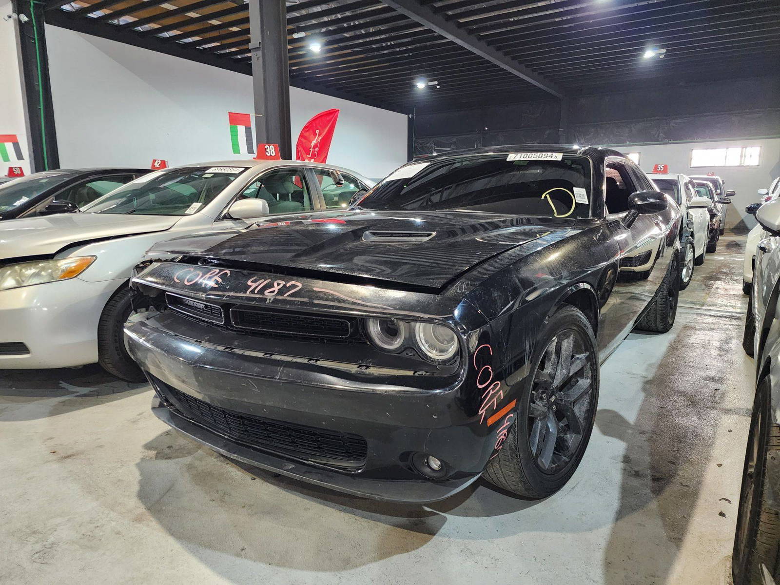 2019 DODGE CHALLENGER — 120677 Miles — Lot 20478 — Al Quoz - Marhaba Auctions Used Cars - Image 3