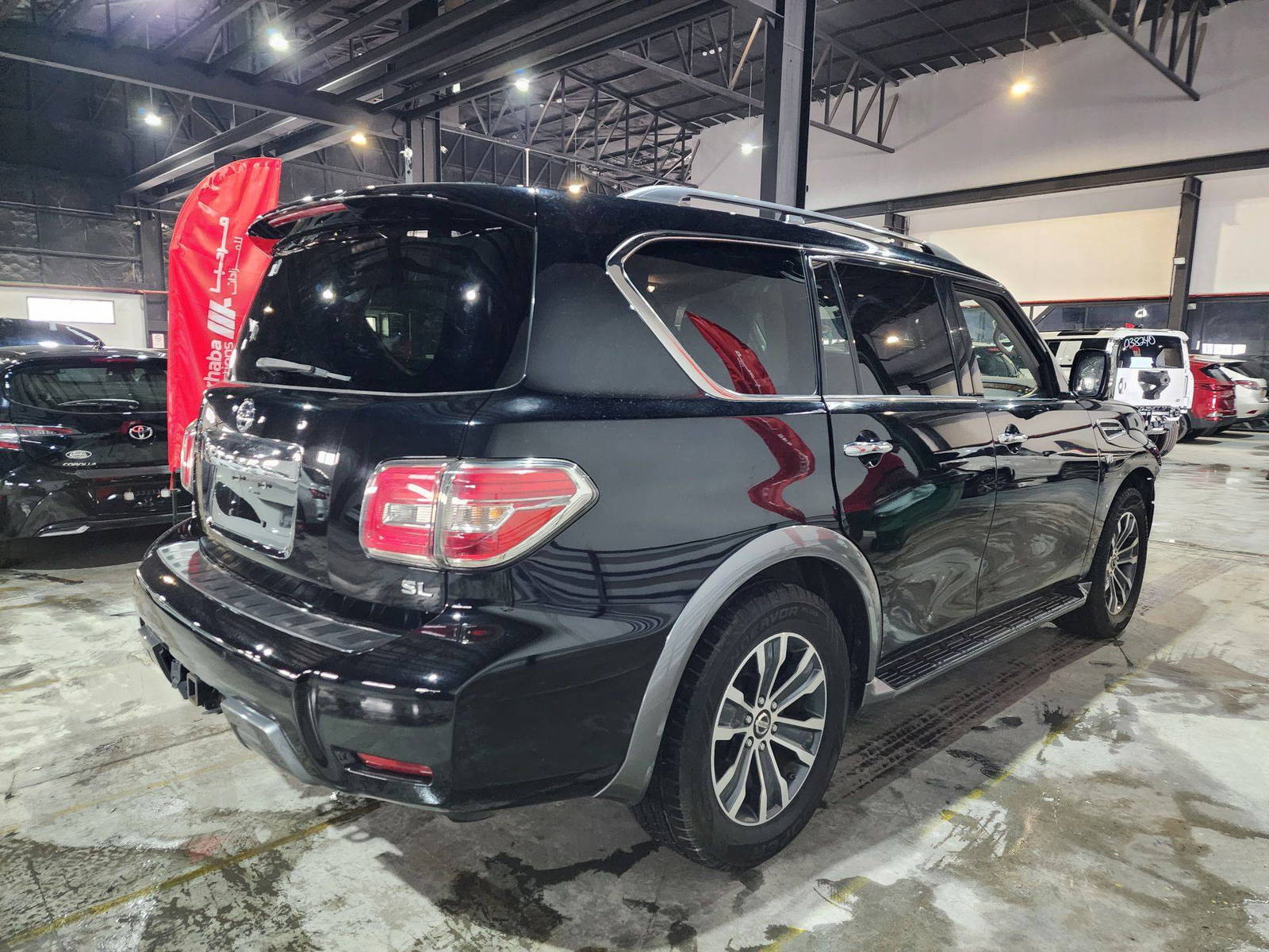 2019 NISSAN ARMADA — 105526 Miles — Lot 0KX010031 — Al Quoz - Marhaba Auctions Used Cars - Image 3