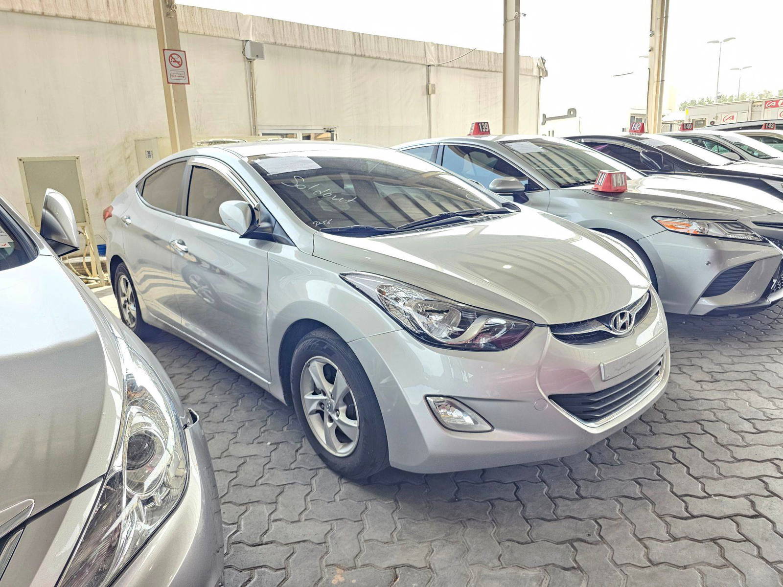 2012 HYUNDAI AVANTE — 262517 KM — Lot 273017 — Souq - Marhaba Auctions Used Cars - Image 3