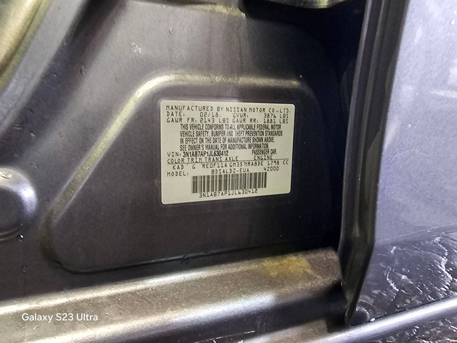 NISSAN SENTRA 2018 - Marhaba Auction Used Cars - Image 9