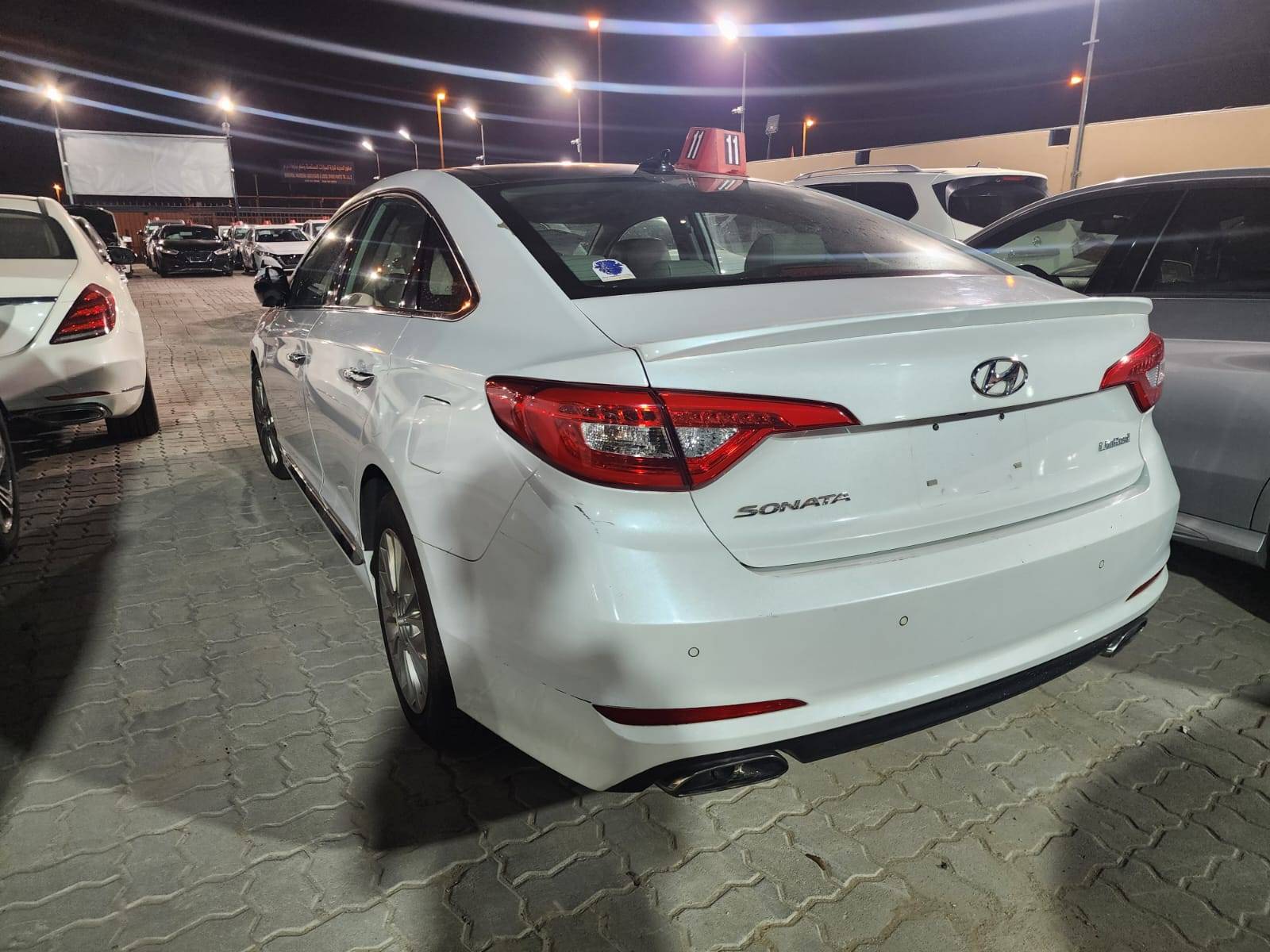 2015 HYUNDAI SONATA SPORT — 182543 Miles — Lot 87445735 — Al Sajaa - Marhaba Auctions Used Cars - Image 6