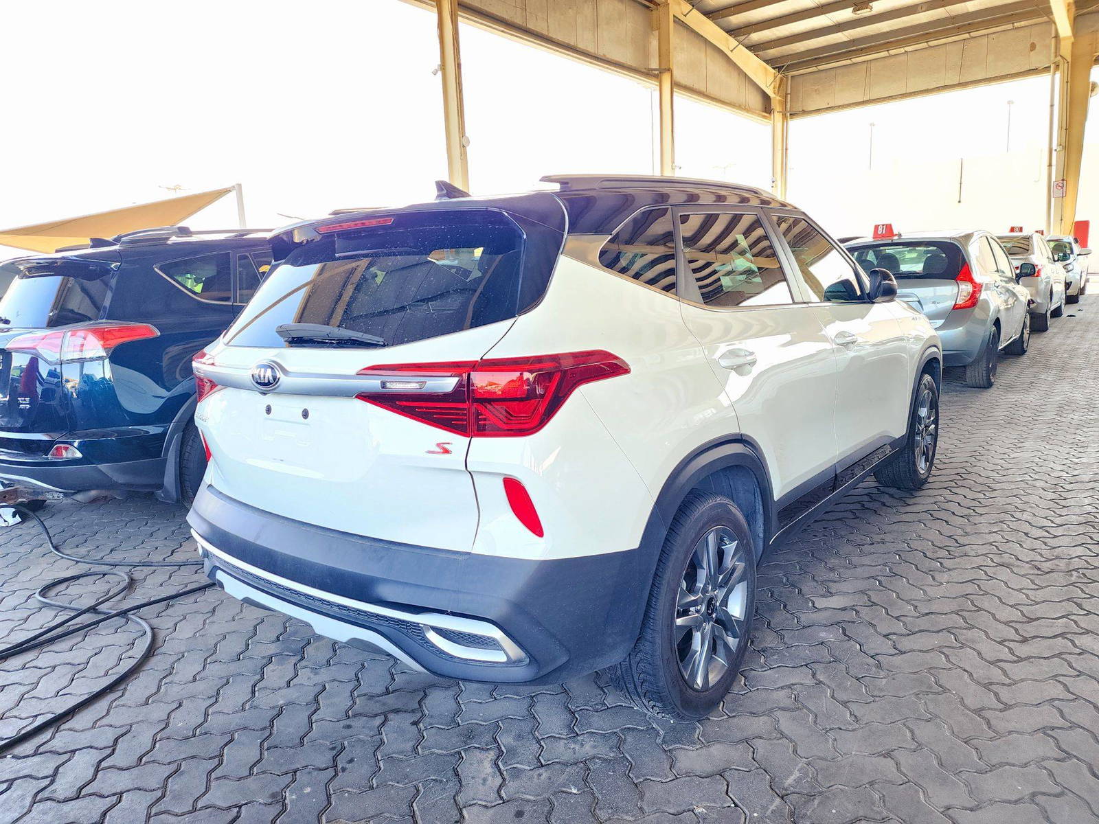 2021 KIA SELTOS — 55160 Miles — Lot 2AA2M7101387 — Souq - Marhaba Auctions Used Cars - Image 3