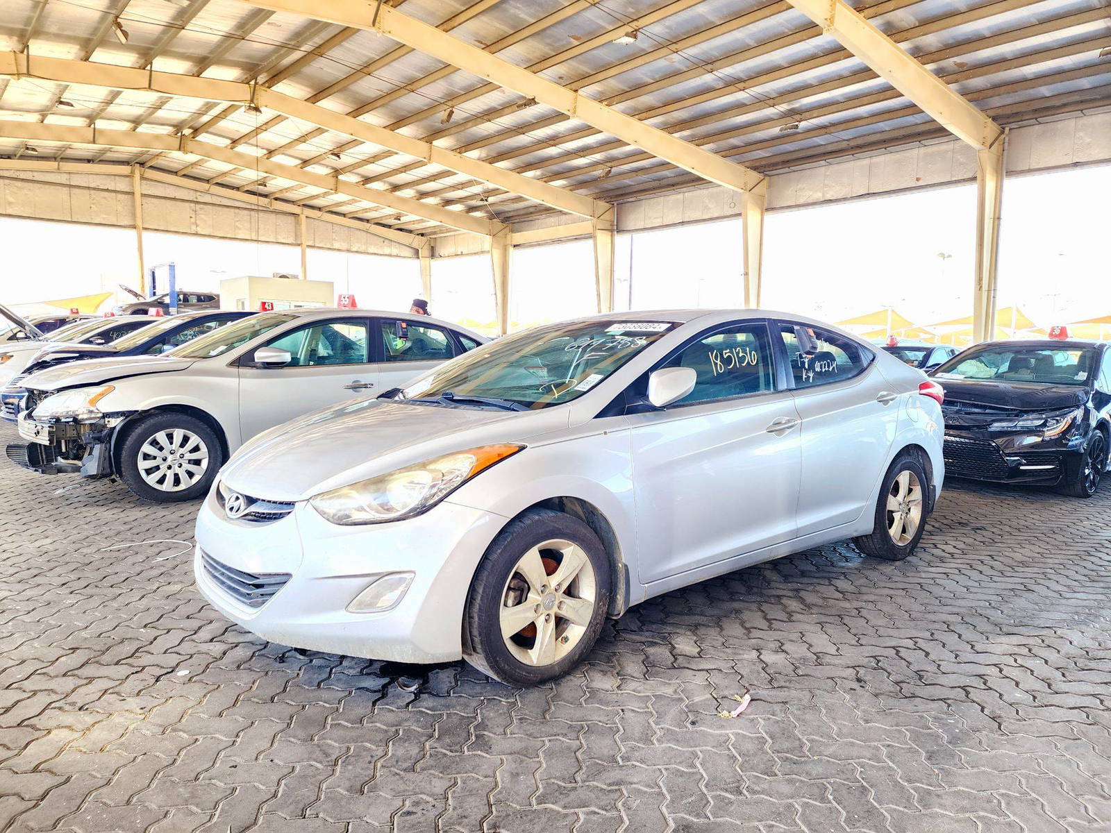2013 HYUNDAI ELANTRA — 185136 Miles — Lot 4AE1DU611788 — Souq - Marhaba Auctions Used Cars - Image 5