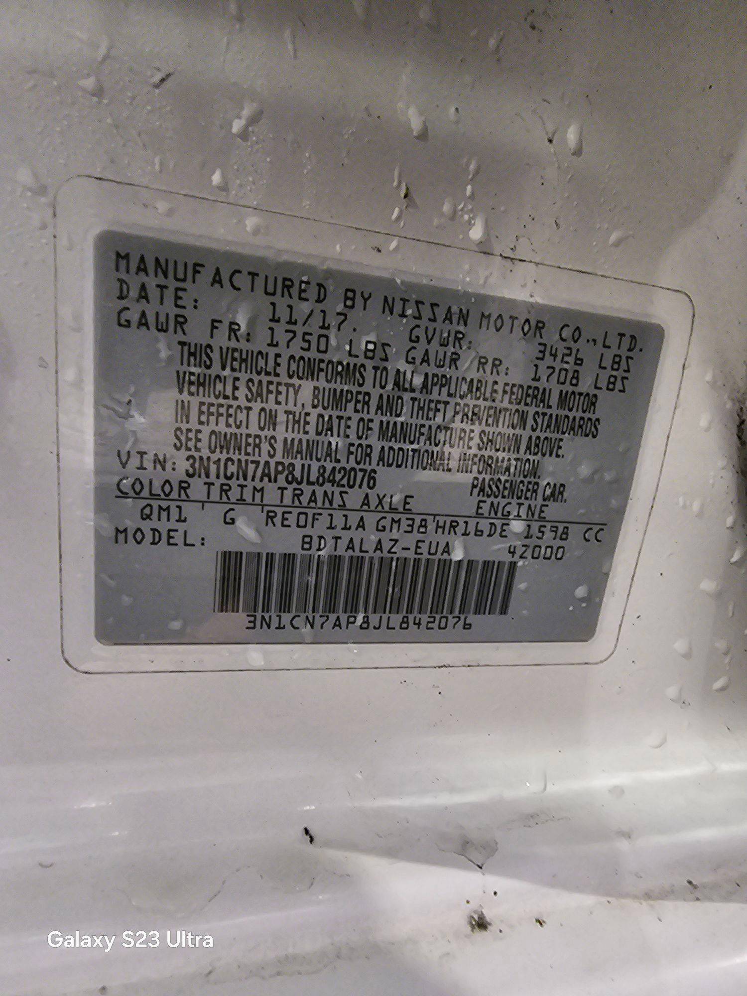 NISSAN VERSA 2018 - Marhaba Auction Used Cars - Image 8