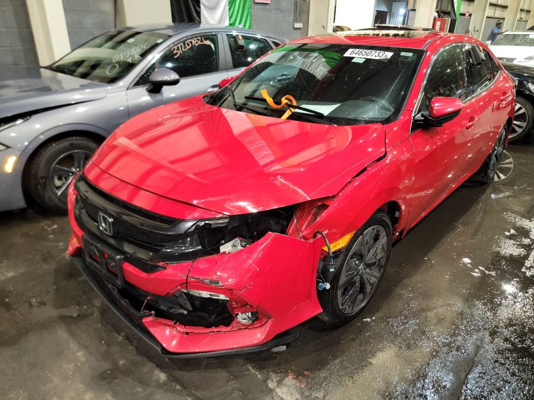 2019 HONDA CIVIC — 127100 Miles — Lot 64650733 - Marhaba Auctions Used Cars - Image 7