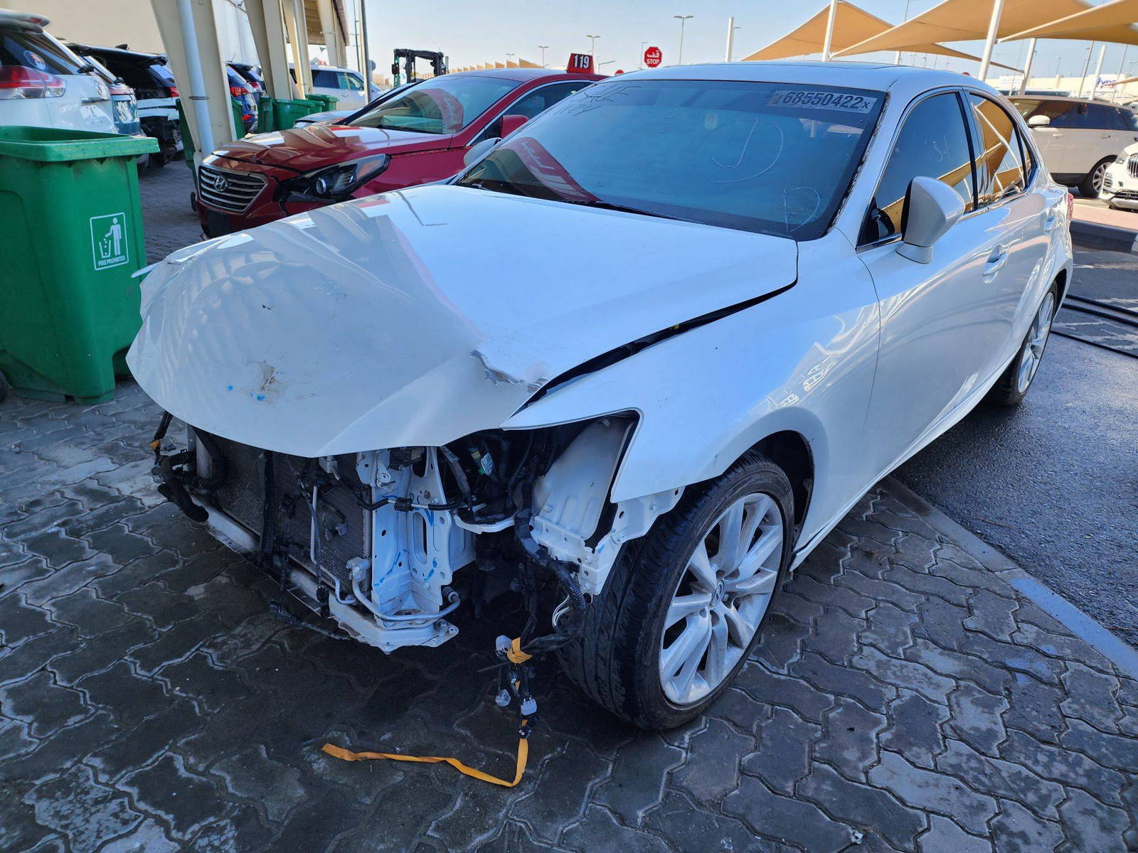 2016 LEXUS IS 200 — 91301 Miles — Lot 45421541100 - Marhaba Auctions Used Cars - Image 9