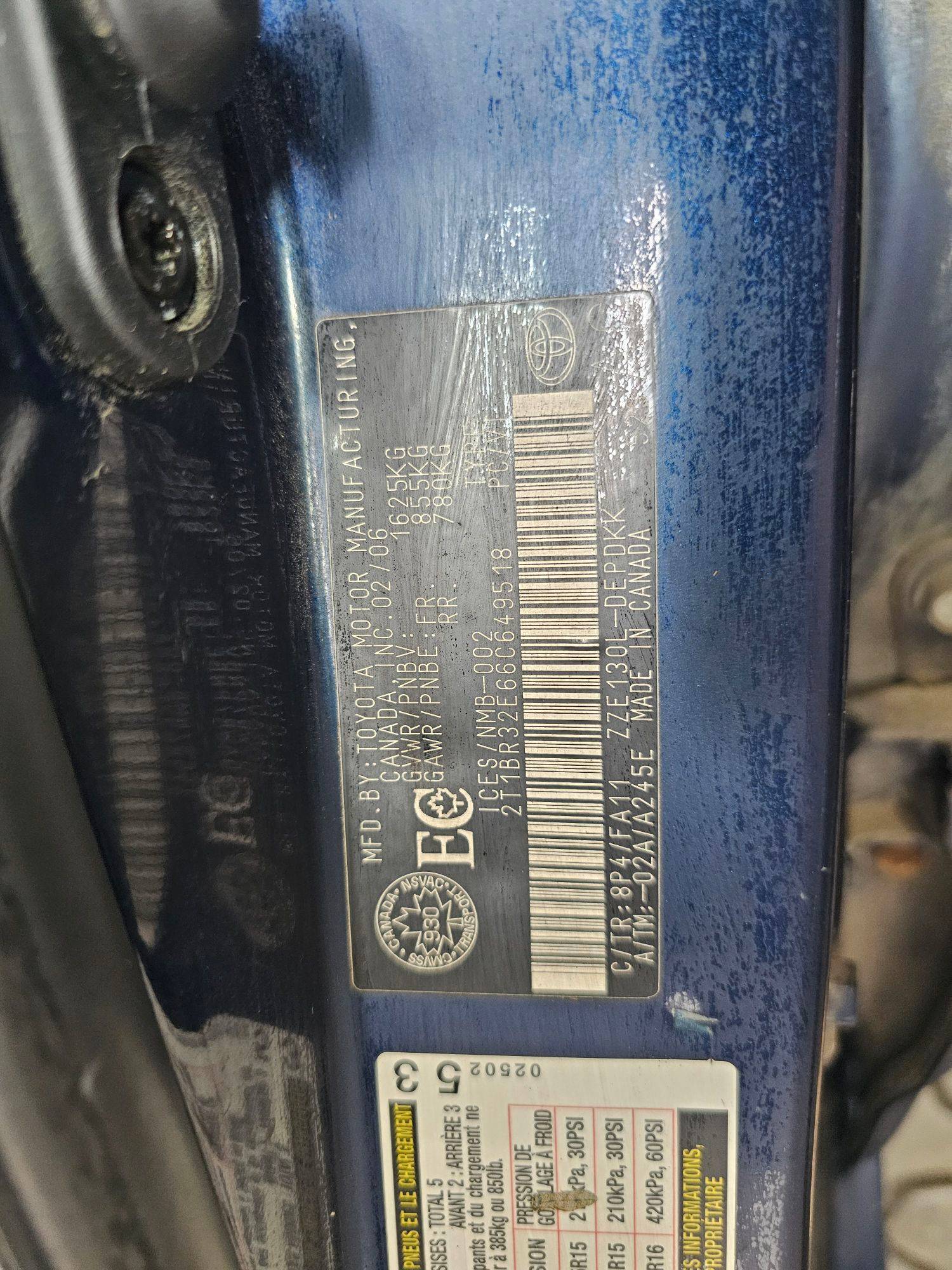 TOYOTA COROLLA 2006 - Marhaba Auction Used Cars - Image 10