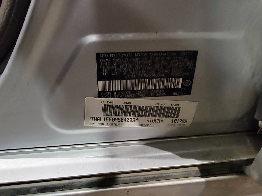 LEXUS LS 460 2010 - Marhaba Auction Used Cars - Image 10