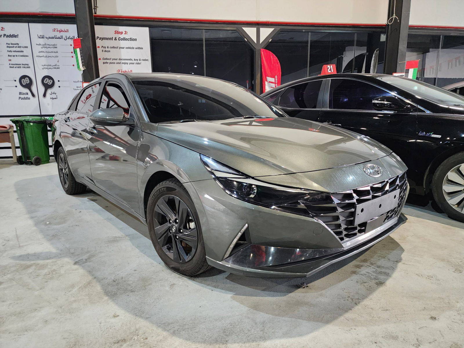 2021 HYUNDAI AVANTE — 154022 KM — Lot 012717 — Souq - Marhaba Auctions Used Cars - Image 3