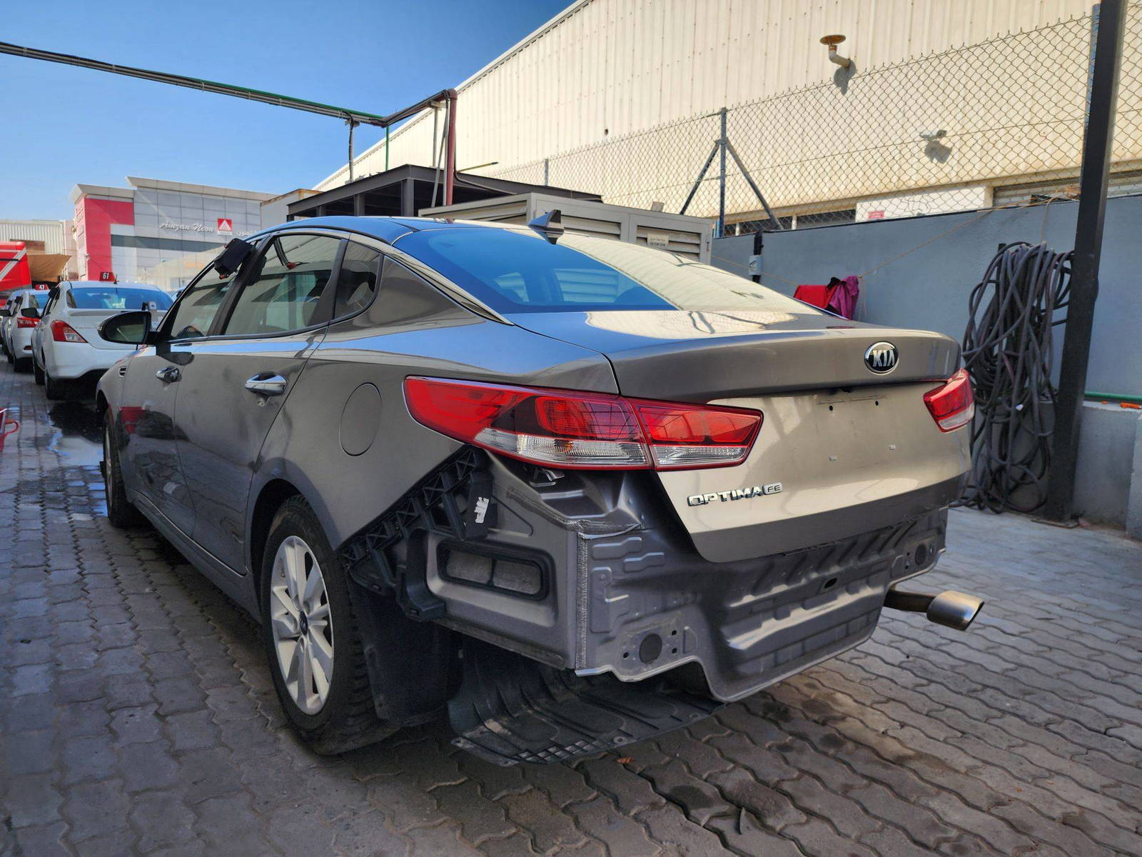 2016 KIA OPTIMA — 130243 Miles — Lot 54415814 — Al Quoz - Marhaba Auctions Used Cars - Image 4