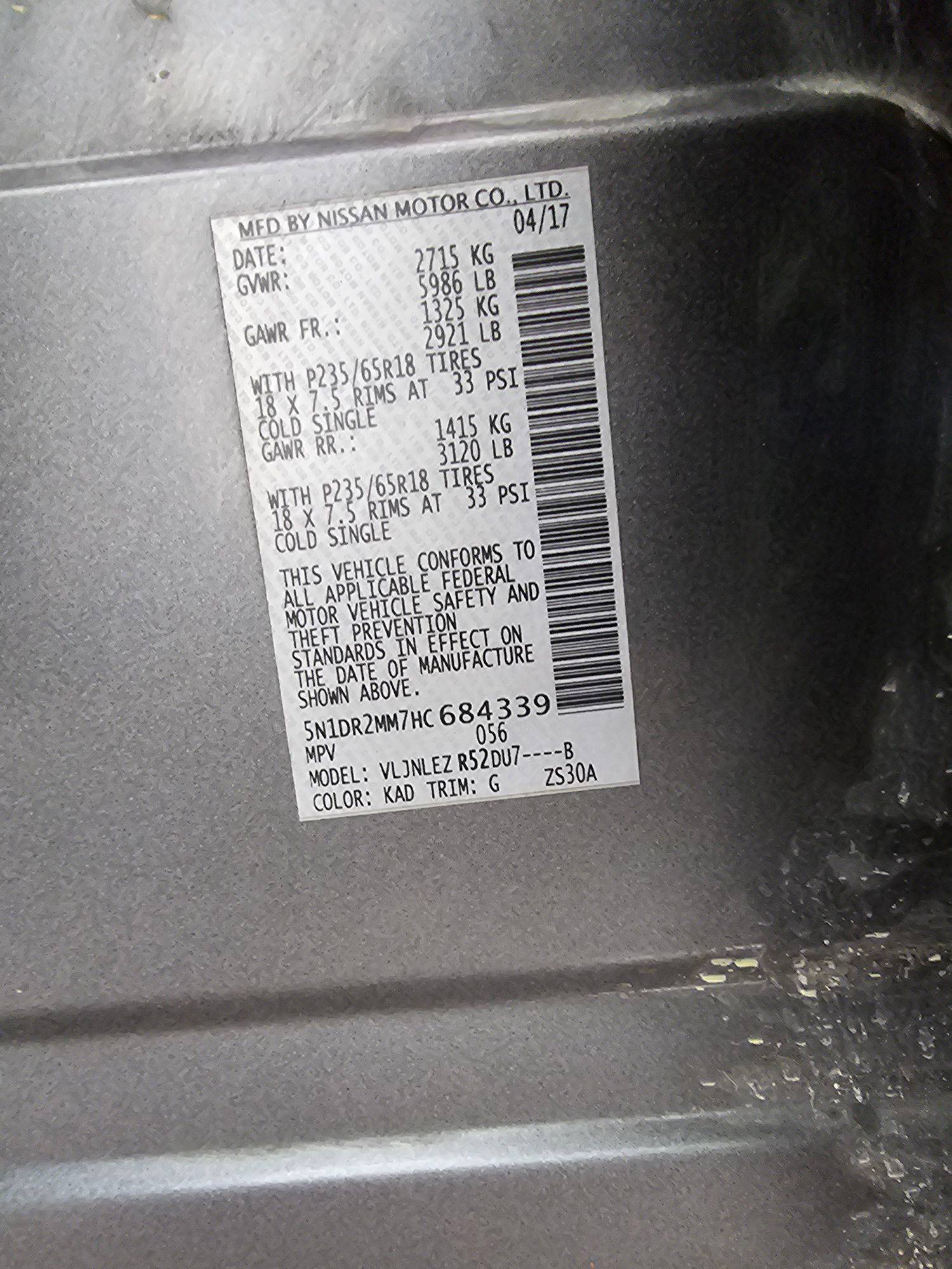 NISSAN PATHFINDER 2017 - Marhaba Auction Used Cars - Image 9