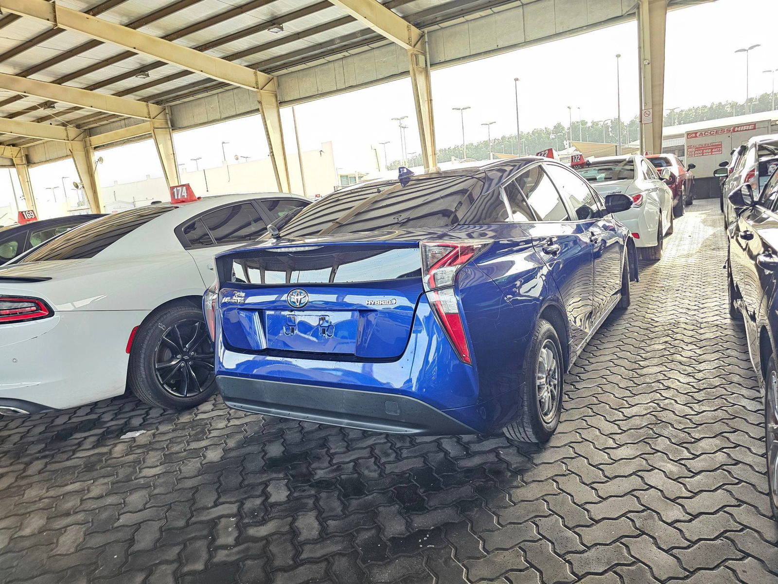 2017 TOYOTA PRIUS — 233216 Miles — Lot 44995 — Souq - Marhaba Auctions Used Cars - Image 3
