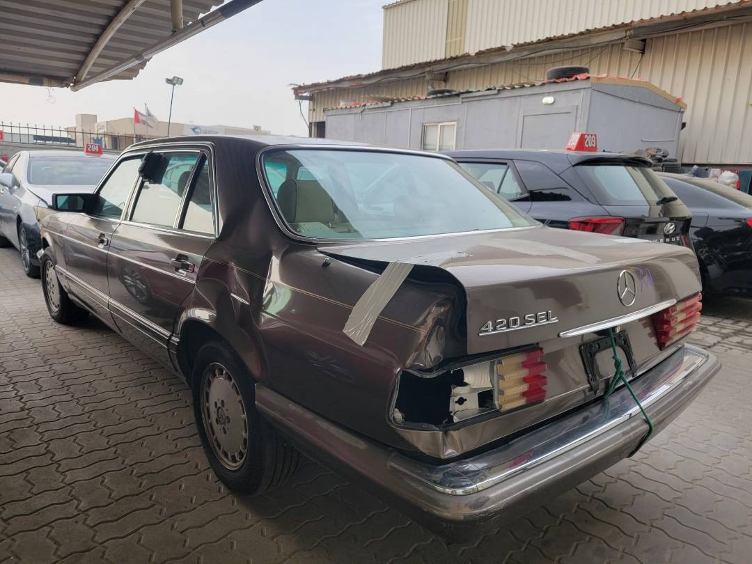 1989 MERCEDES BENZ 420 SEL — 187454 Miles — Lot KA495493 — Main - Marhaba Auctions Used Cars - Image 4