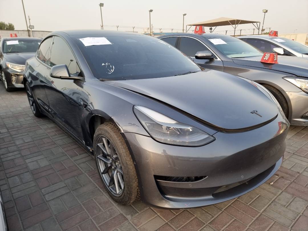 2022 TESLA MODEL 3 — 56662 Miles — Lot 214587 — Souq - Marhaba Auctions Used Cars - Image 3