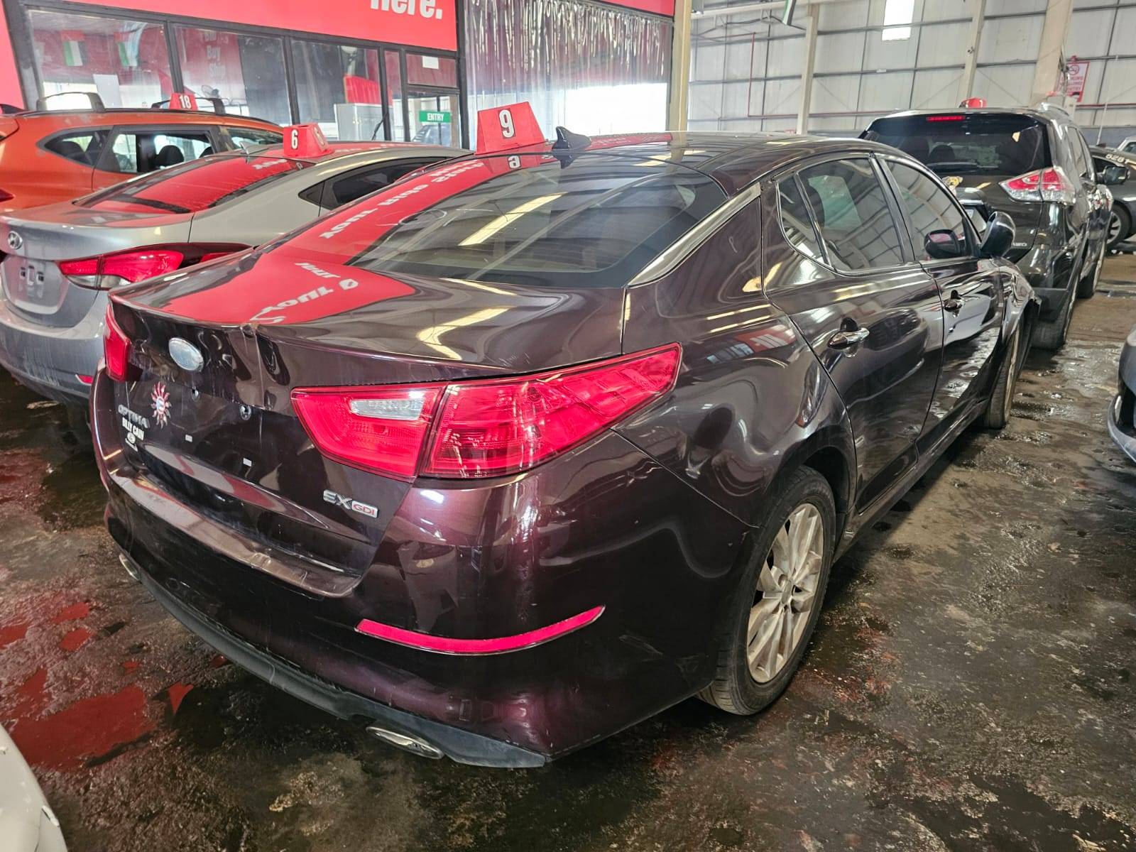 2015 KIA OPTIMA — 222603 Miles — Lot 386283 — Main - Marhaba Auctions Used Cars - Image 4