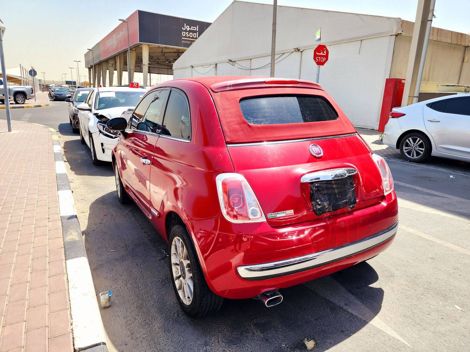 2012 FIAT 500 S — 203866 KM — Lot CT378693 — Souq - Marhaba Auctions Used Cars - Image 3