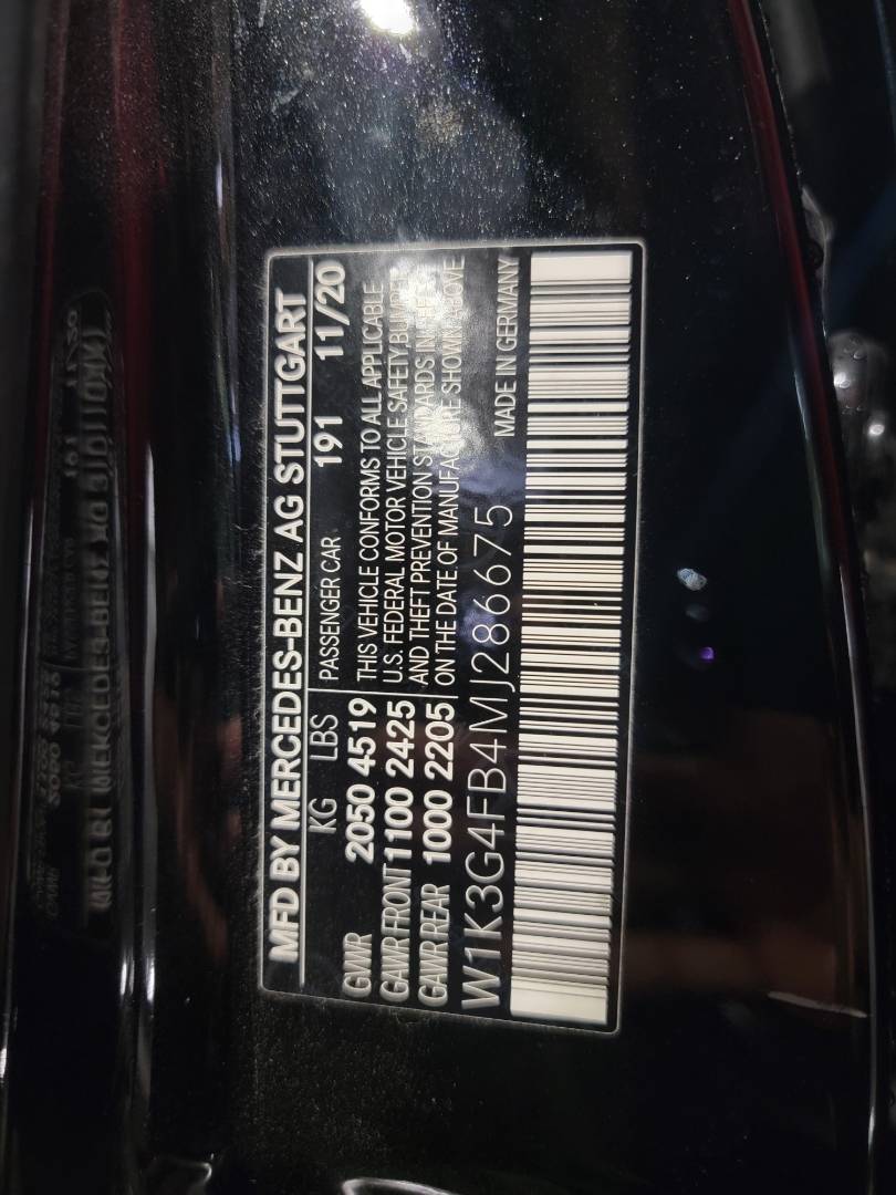 2021 MERCEDES BENZ A220 — 74069 Miles — Lot 286675 - Marhaba Auctions Used Cars - Image 8