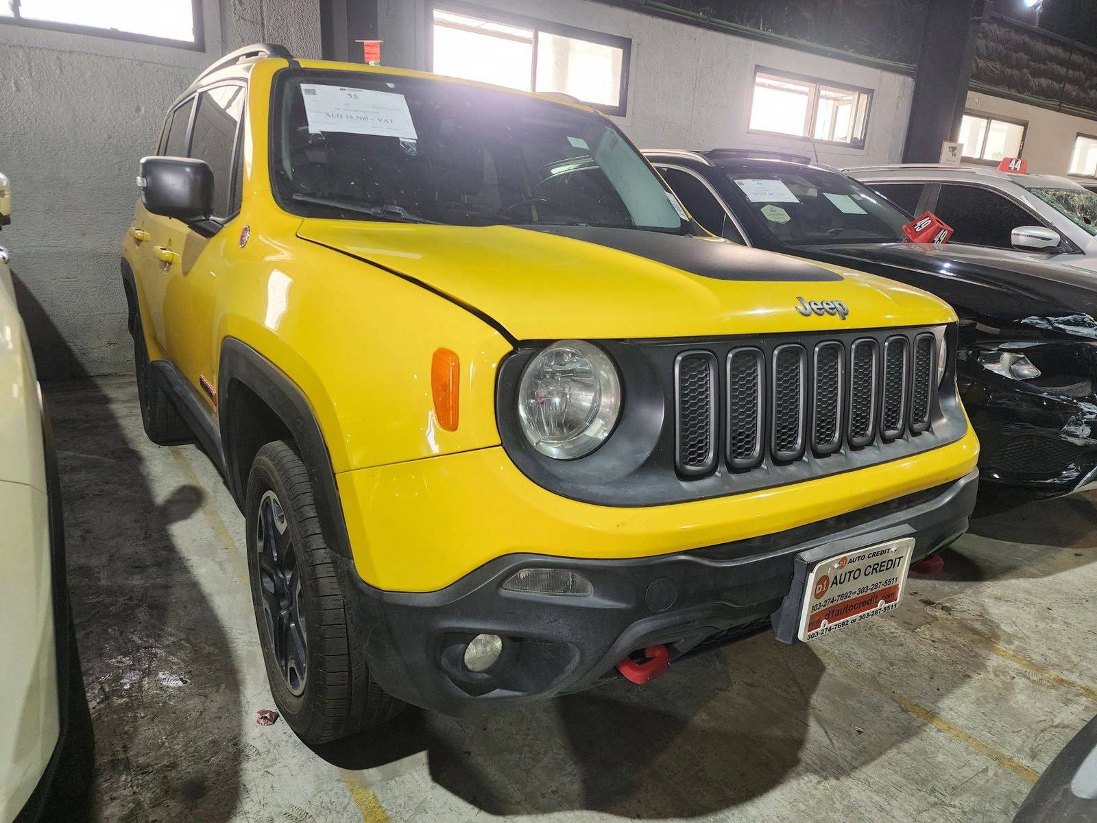 2016 JEEP RENEGADE LATITUDE — 118093 Miles — Lot 97554 — Al Quoz - Marhaba Auctions Used Cars - Image 4