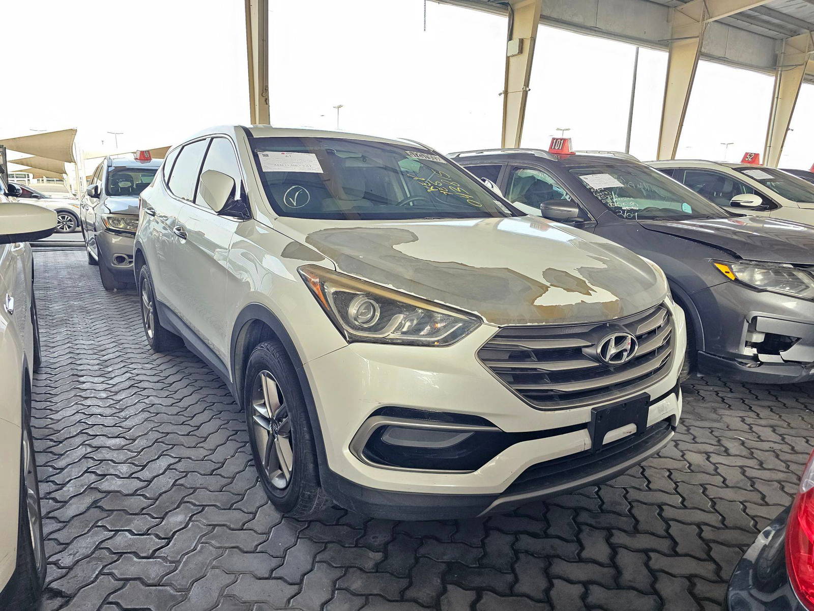 2017 HYUNDAI SANTA FE SPORT — 124592 Miles — Lot 4HH043815 — Main - Marhaba Auctions Used Cars - Image 4