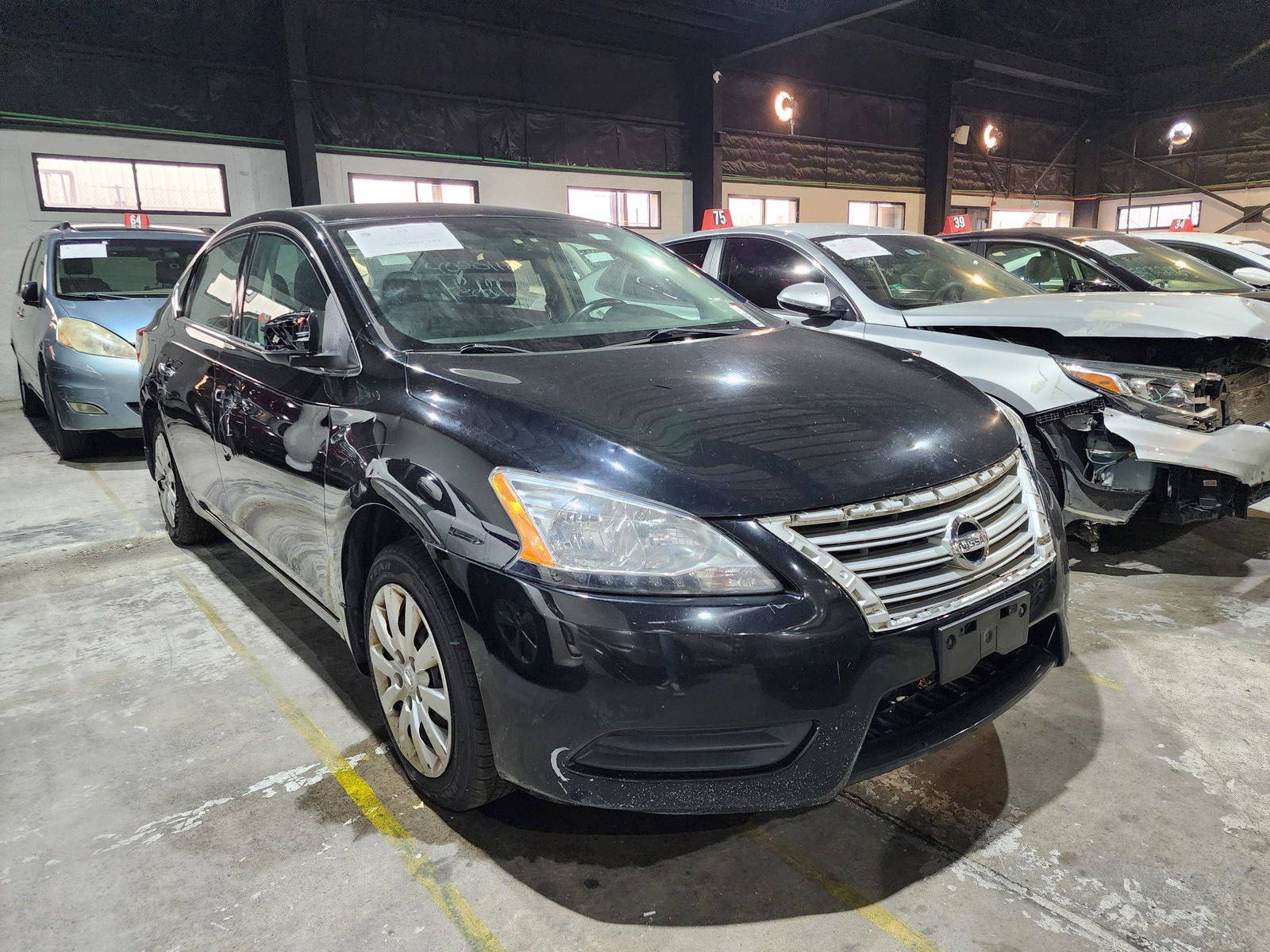 2015 NISSAN SENTRA — 157916 Miles — Lot 7FY276650 — Al Quoz - Marhaba Auctions Used Cars - Image 3