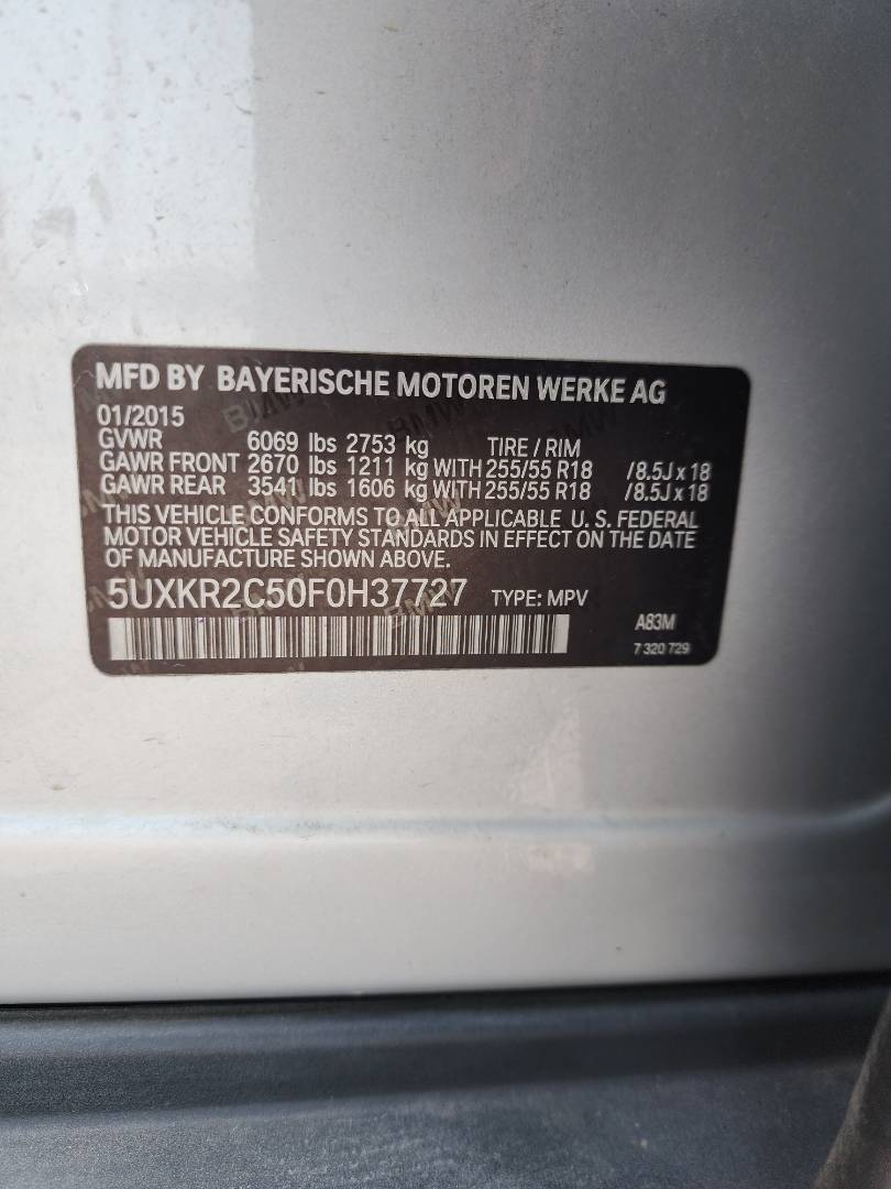 2015 BMW X 5 — 105834 Miles — Lot 37727 — Main - Marhaba Auctions Used Cars - Image 13