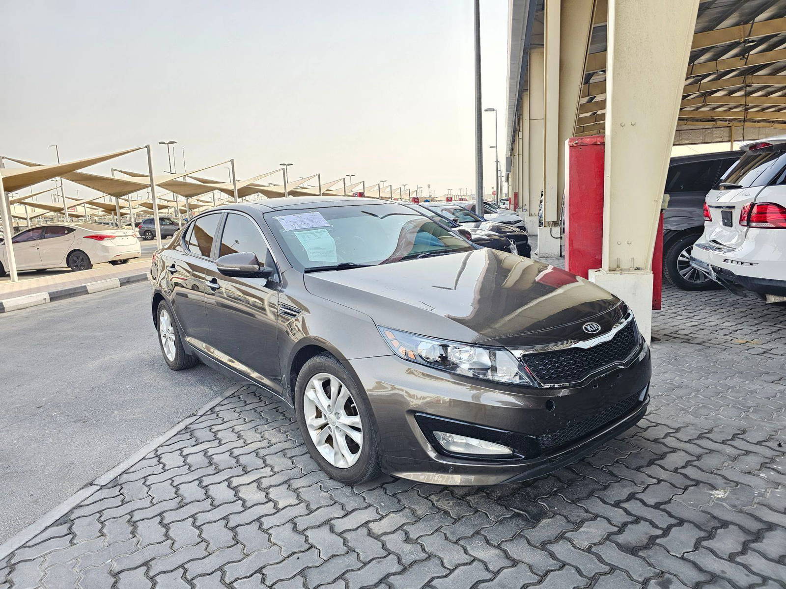 2013 KIA OPTIMA — 213537 Miles — Lot 4A74DG173530 — Souq - Marhaba Auctions Used Cars - Image 4