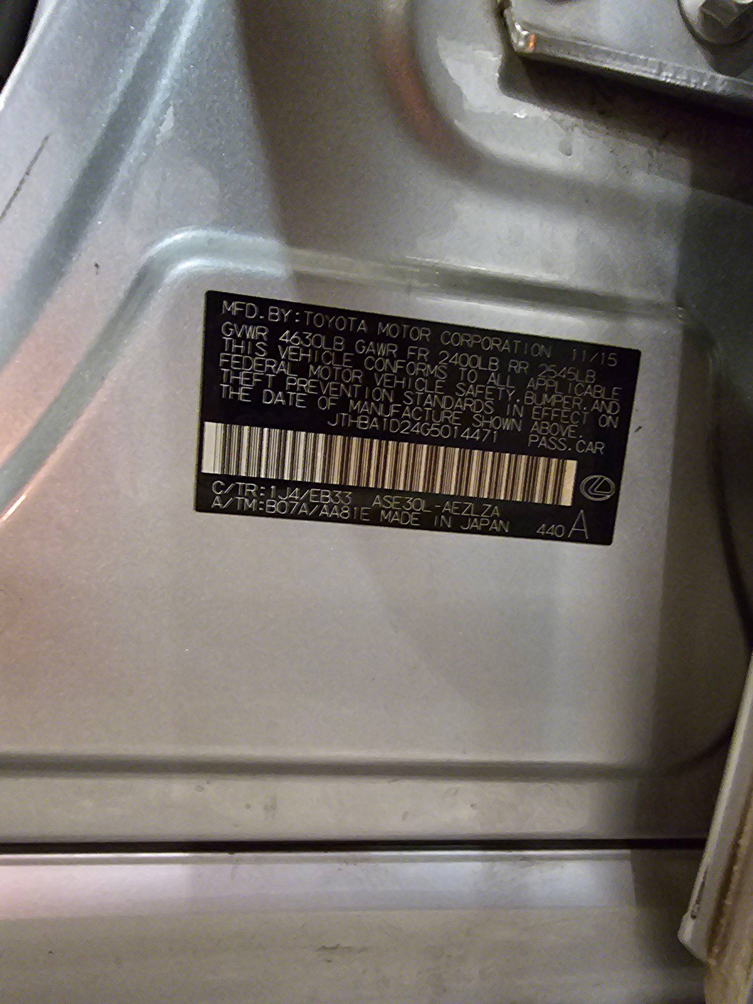 LEXUS IS 200T 2016 - Marhaba Auction Used Cars - Image 9