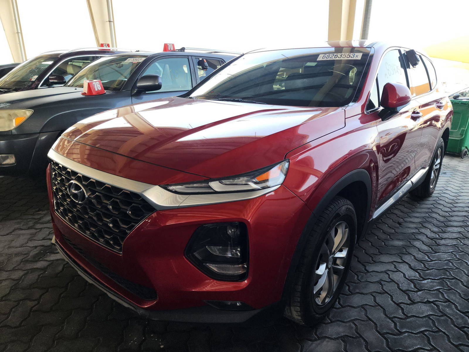 2020 HYUNDAI SANTA FE — 83512 Miles — Lot 68263553 - Marhaba Auctions Used Cars - Image 4