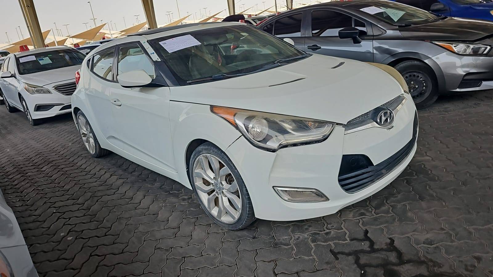 2013 HYUNDAI VELOSTER — 225526 Miles — Lot 9DU095984 — Souq - Marhaba Auctions Used Cars - Image 3