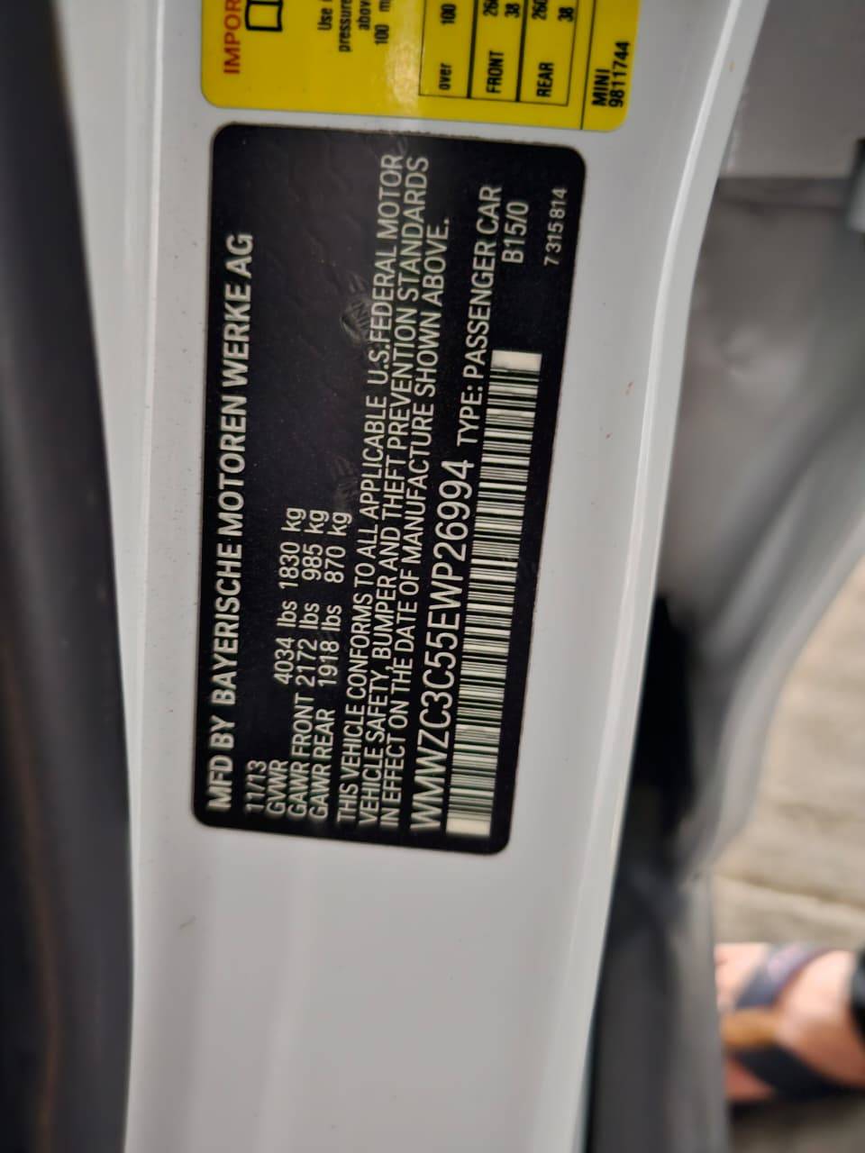 2014 MINI COOPER COUNTRYMAN — 184243 KM — Lot ZC3C55EWP26994 — Main - Marhaba Auctions Used Cars - Image 10